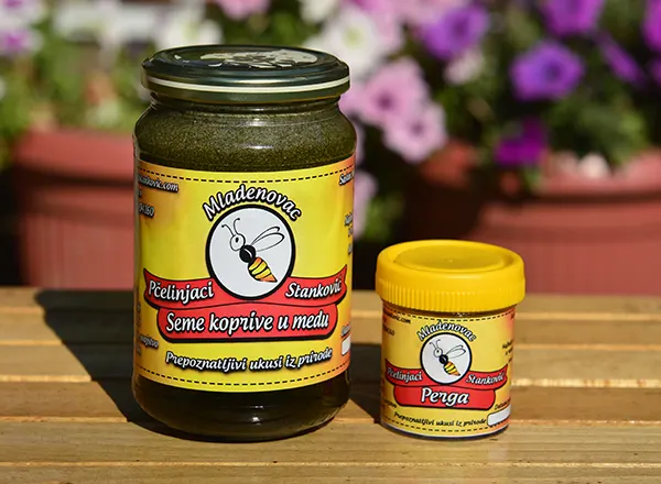 seme koprive u medu i perga 30g